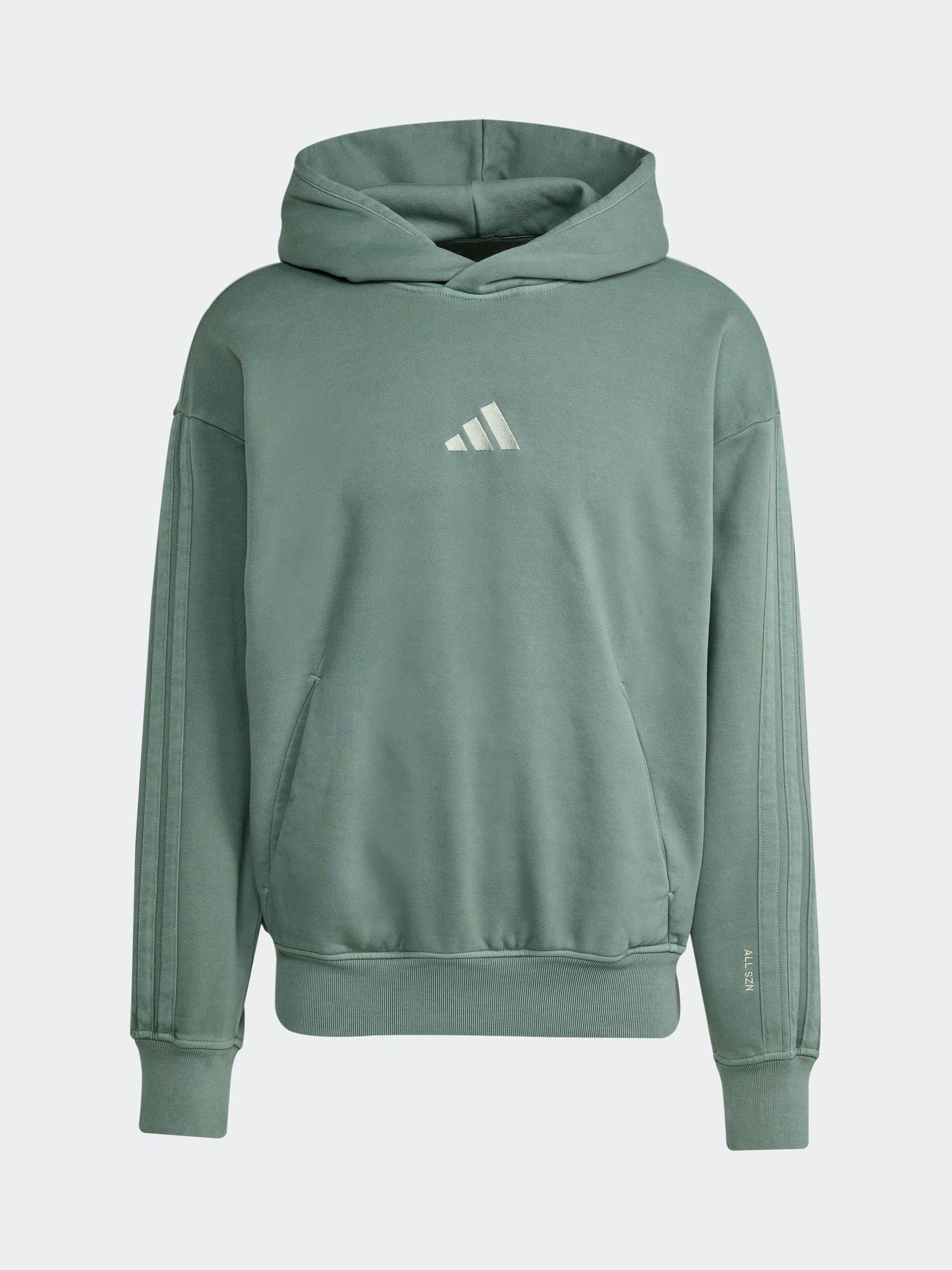 Buy adidas Green All SZN Fleece Washed Hoodie from Next USA