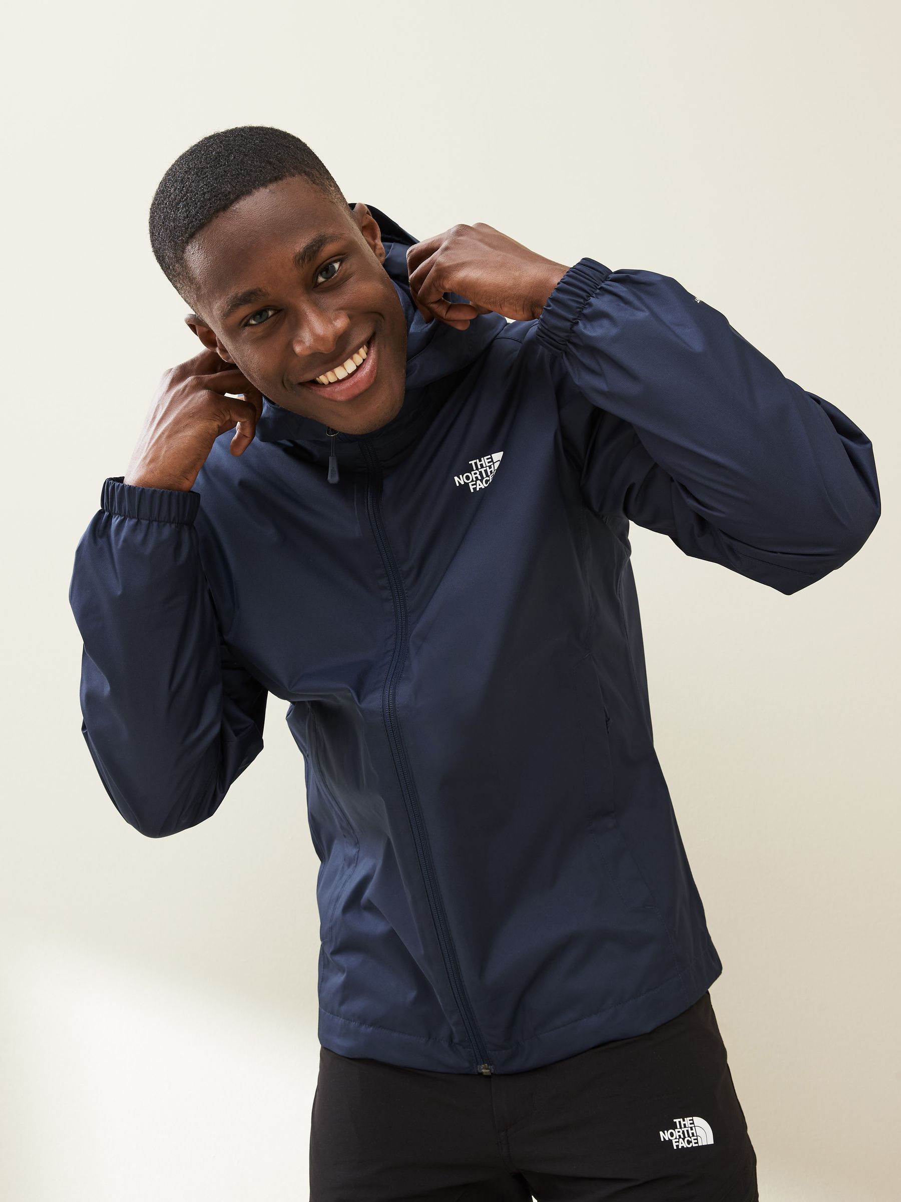 Buy The North Face Navy Quest Lightweight Waterproof Jacket from
