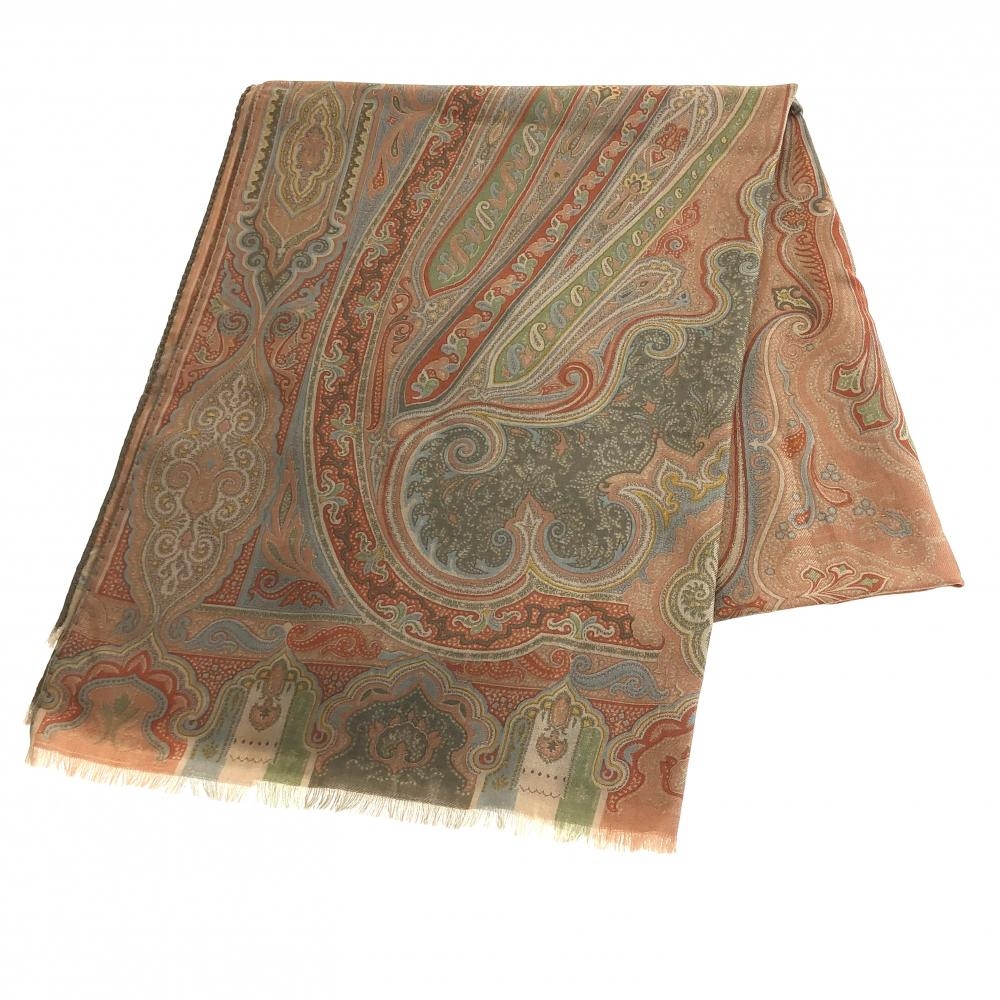 エトロ/ストール/ペイズリー/ウール・シルクの高価買取【リサイクル