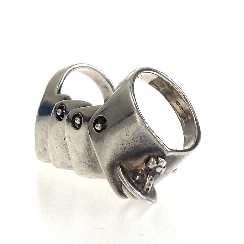 ヴィヴィアンウエストウッド/アーマーリング/SV925/シルバーカラー/JSB