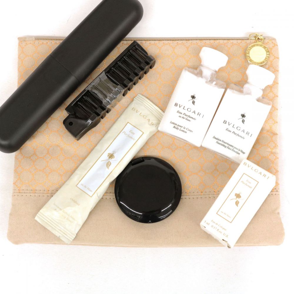 ブルガリ×エミレーツ航空 ビジネスクラス アメニティキットの高価買取