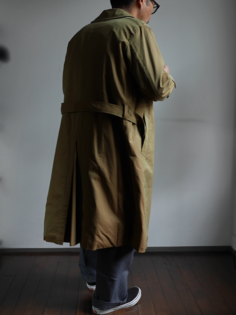 AURALEE Finx Chambray Trench Coat | 大阪心斎橋のメンズ洋服の