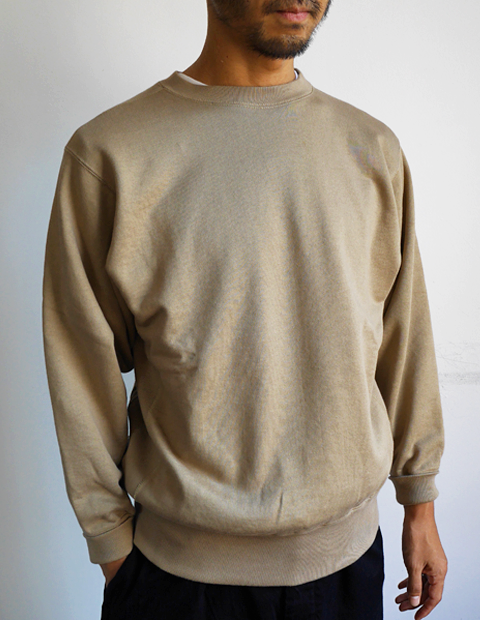 CIOTA スビンコットン 吊り裏毛 クルーネック | 大阪心斎橋のメンズ