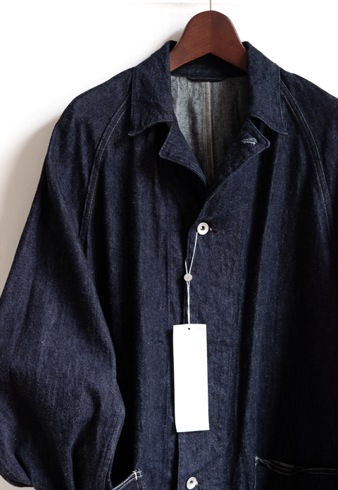 COMOLI デニム ワークジャケット | 大阪心斎橋のメンズ洋服のセレクト