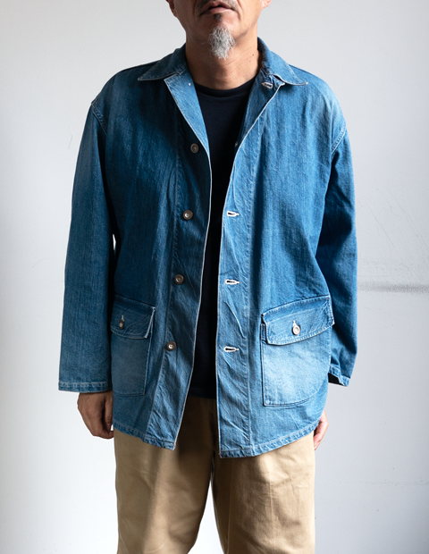 CIOTA インディゴスビンコットン デニムカバーオール | 大阪心斎橋の