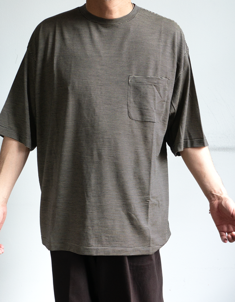 COMOLI サマーウール天竺 Tシャツ | 大阪心斎橋のメンズ洋服のセレクト