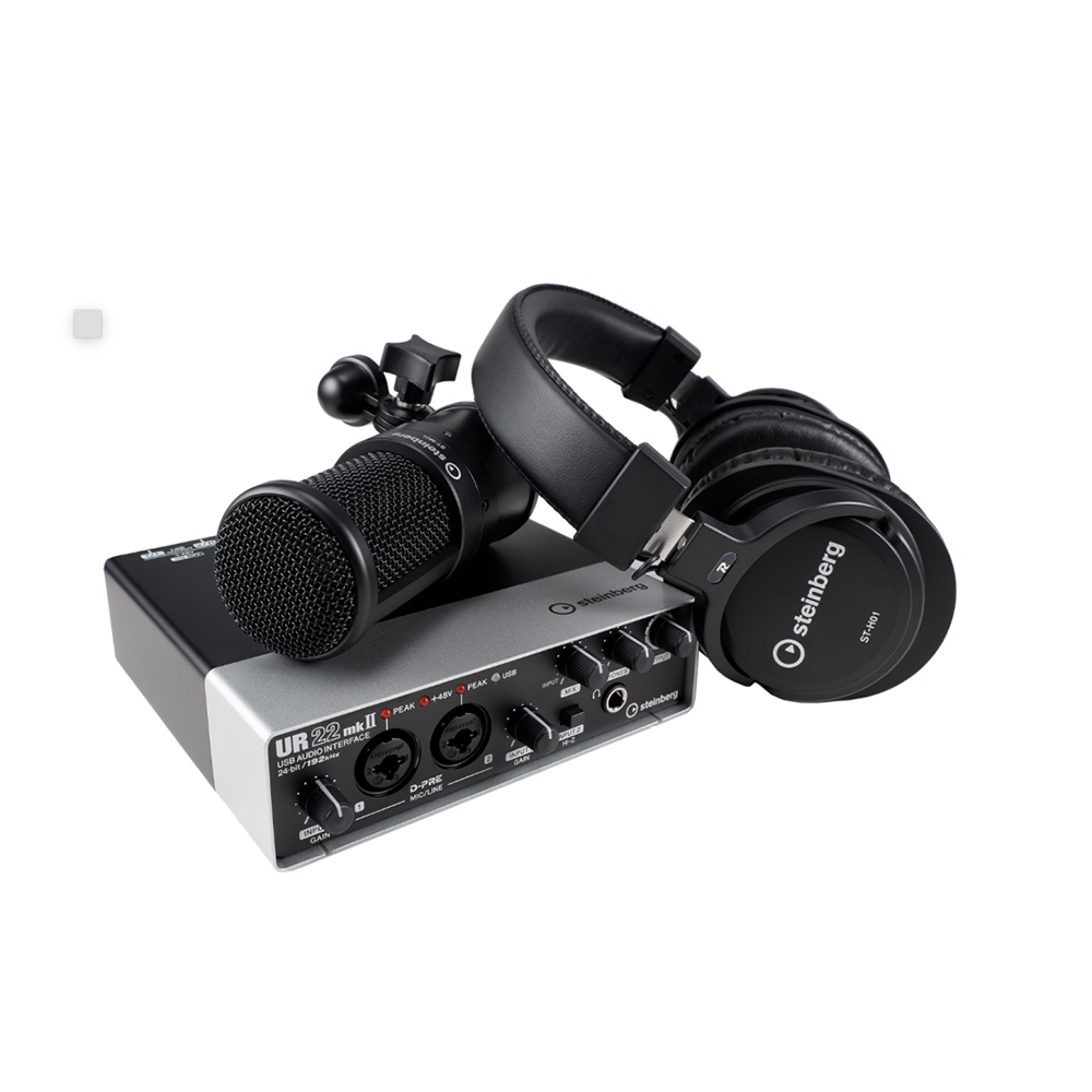 Steinberg Recording Pack With IXO22 Audio Interface, Studio