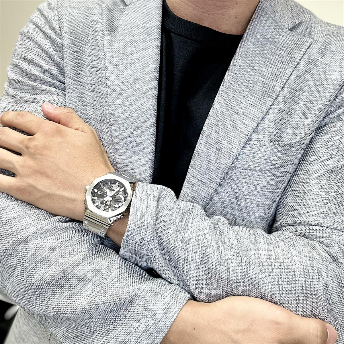 カシオ Gショック GMC-B2100D-1AJF クロノグラフ スマートフォンリンク