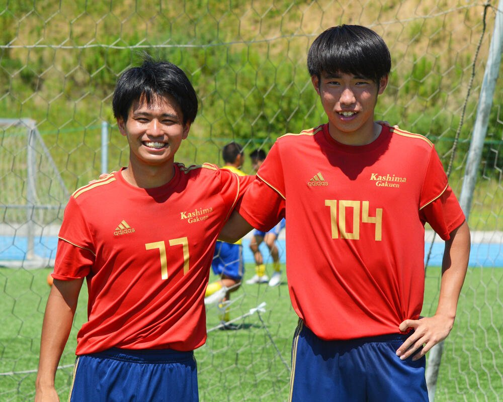 茨城の強豪・鹿島学園高校サッカー部｜ドリブラー・林結人の誓い「パス