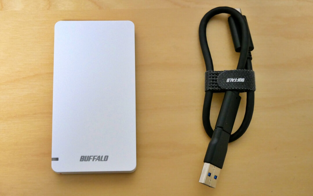 バッファローの軽量小型の外付けSSD(GEN3.2)をMac用に購入！ | やぎすた
