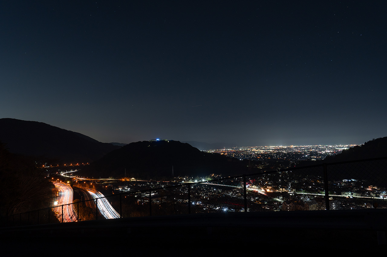 山北町の夜景 (神奈川県足柄上郡山北町) -こよなく夜景を愛する人へ