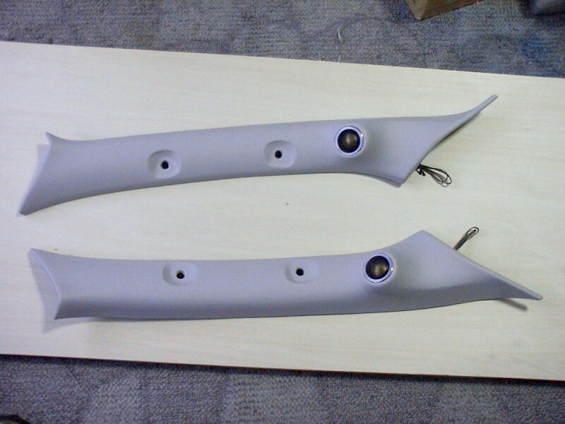 200系ハイエース用 ツィーター埋め込みAピラー | 神奈川 川崎 八千代電気