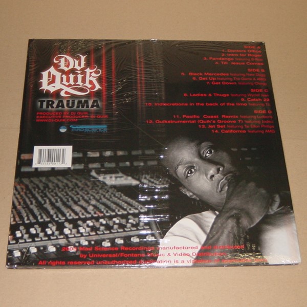 DJ Quik - Trauma 2LP - レコード・CD・カセットテープ通販 イエロー