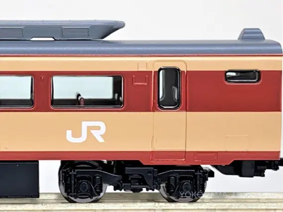 485系特急電車(京都総合運転所・白鳥)が入線です。TOMIX 98385 基本