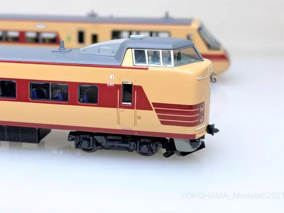 381系 「ゆったりやくも」 を弄る。その4 スノープロウを取付け KATO