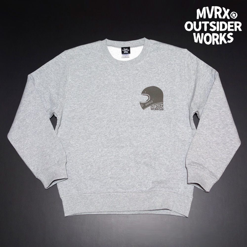 スウェット トレーナー メンズ MVRX ブランド 裏パイル GOGGLE モデル