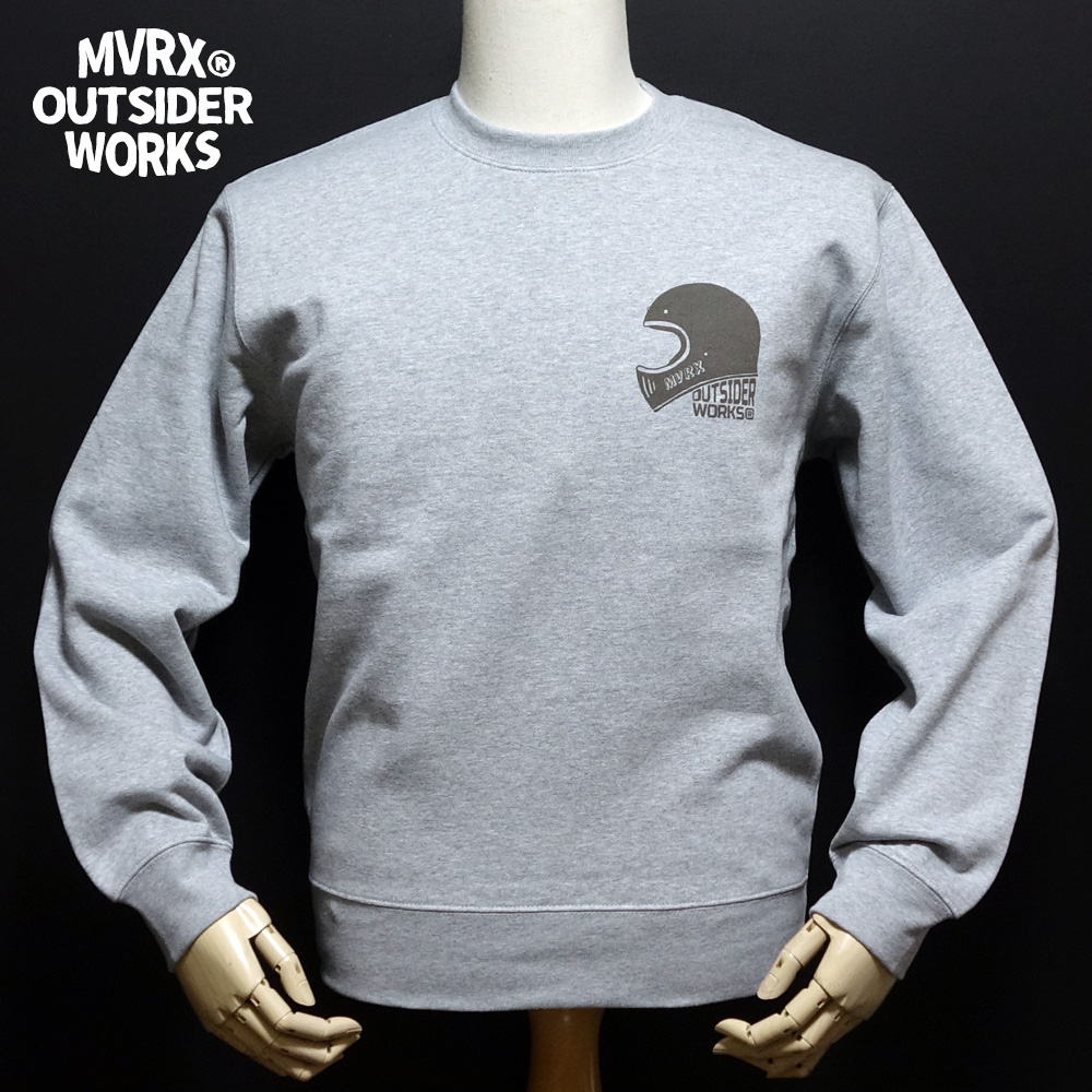 スウェット トレーナー メンズ MVRX ブランド 裏パイル GOGGLE モデル