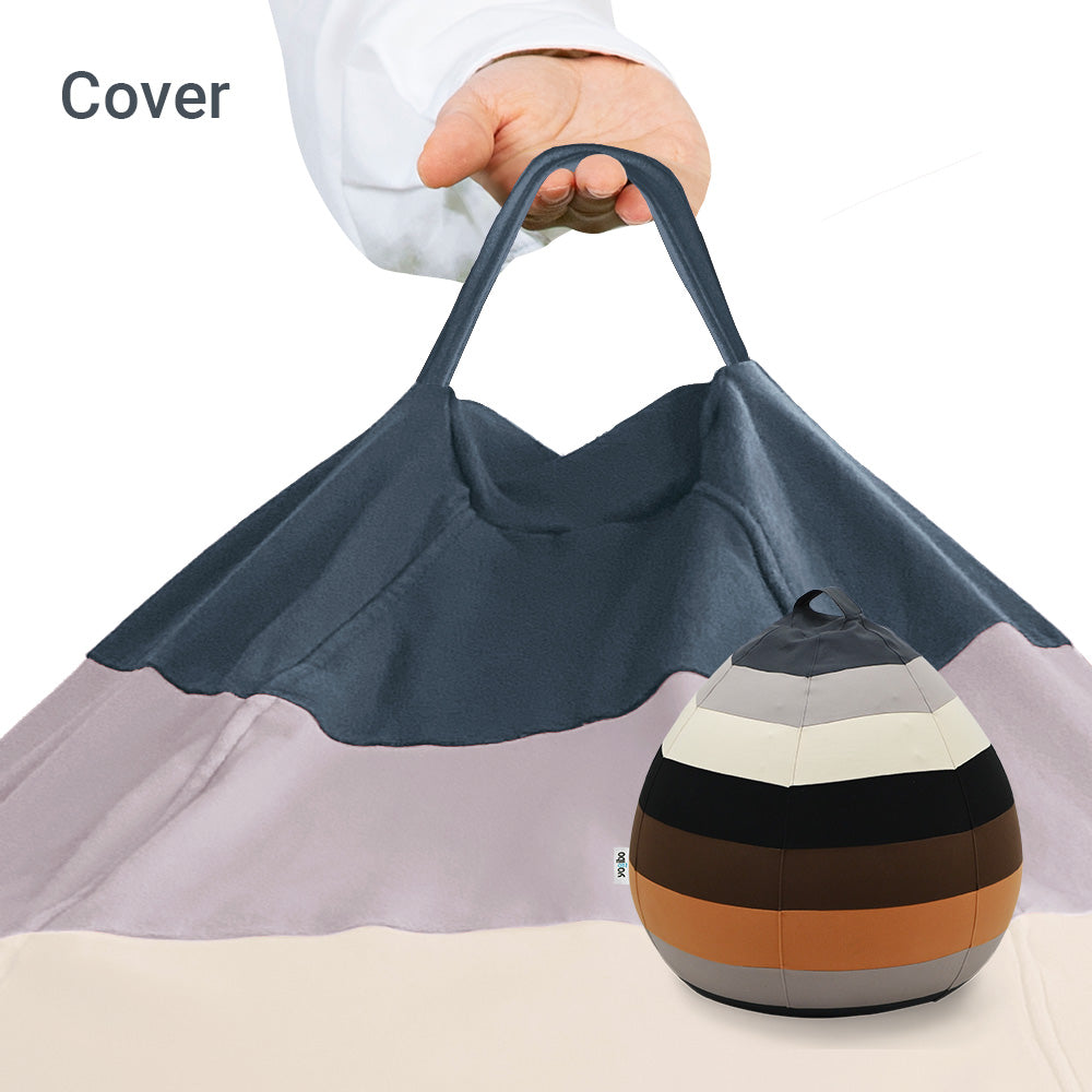 公式】Yogibo Drop Rainbow（ヨギボー ドロップ レインボー）用カバー