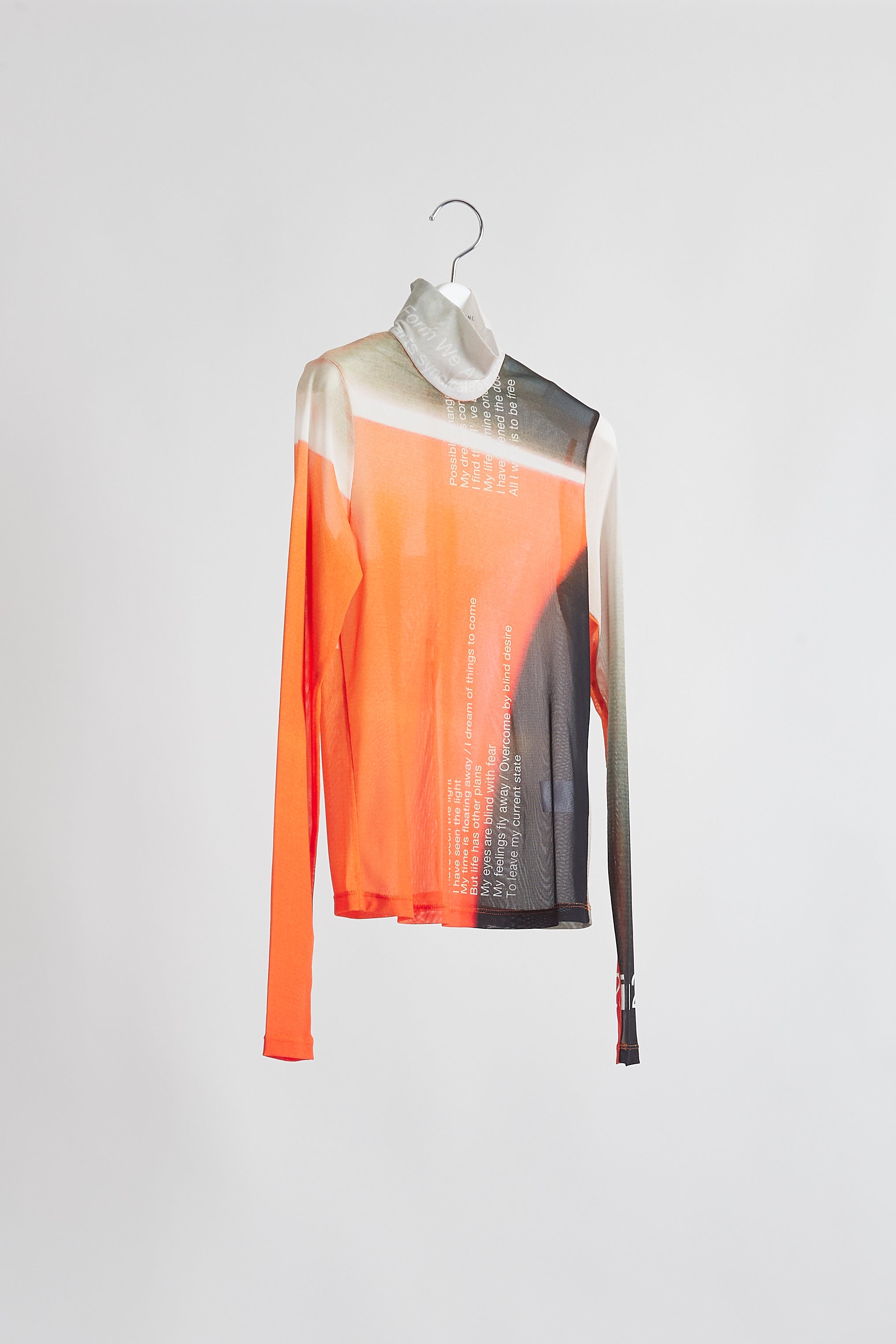 Graphic Mesh Top – YOHEI OHNO