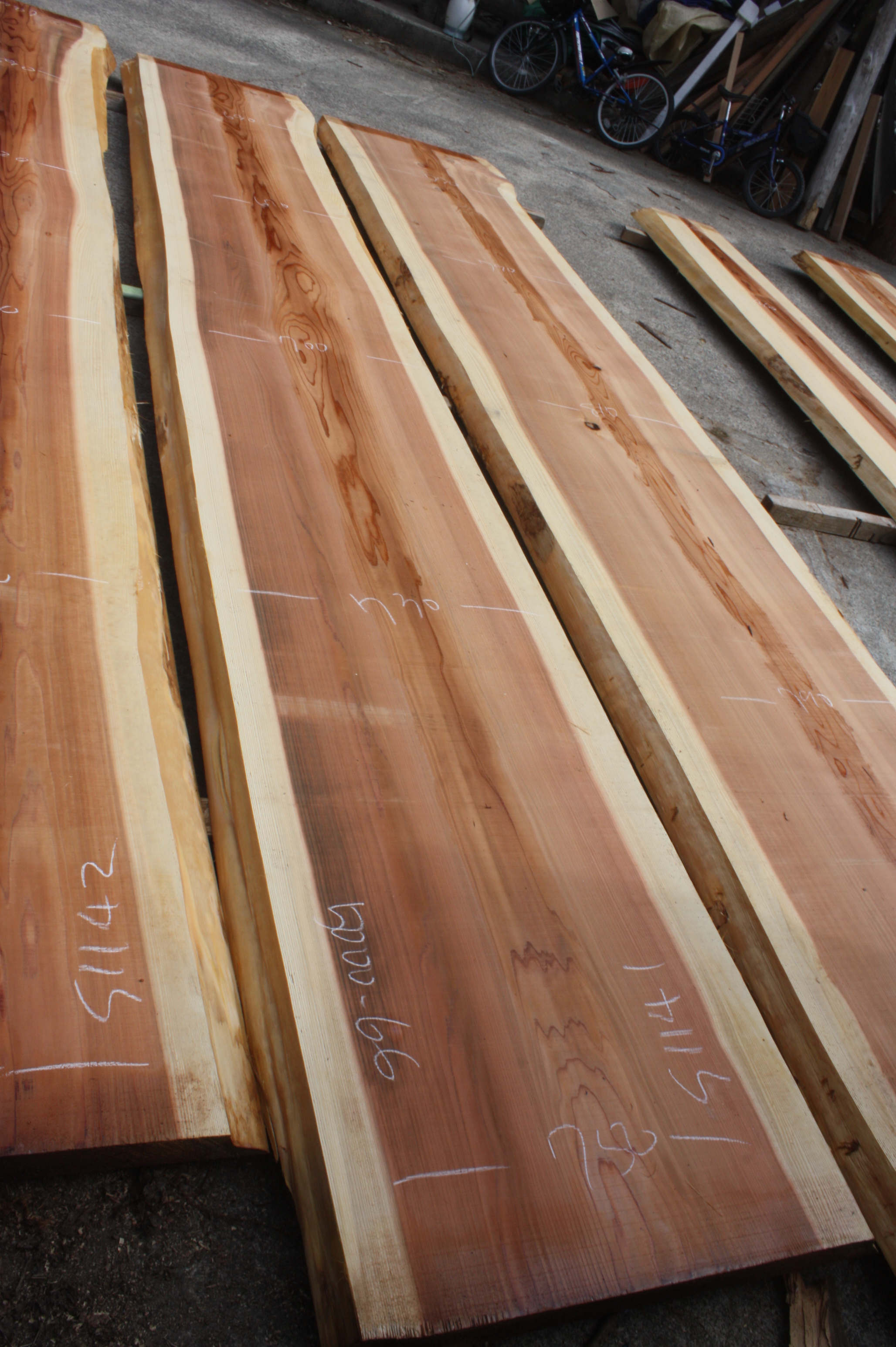 無垢カウンター用一枚板吉野杉s1141 | 一枚板テーブルと無垢カウンター