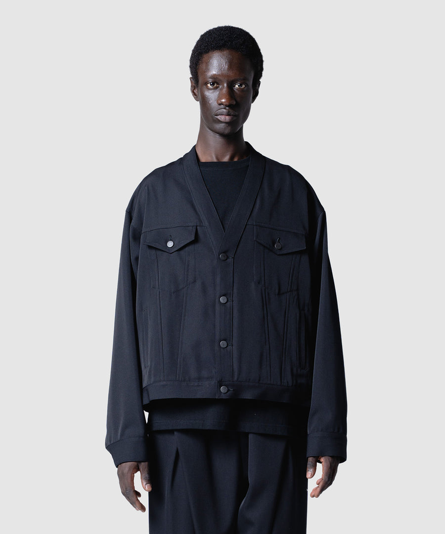 COLLARLESS JACKET｜yoshiokubo(ヨシオクボ)公式通販