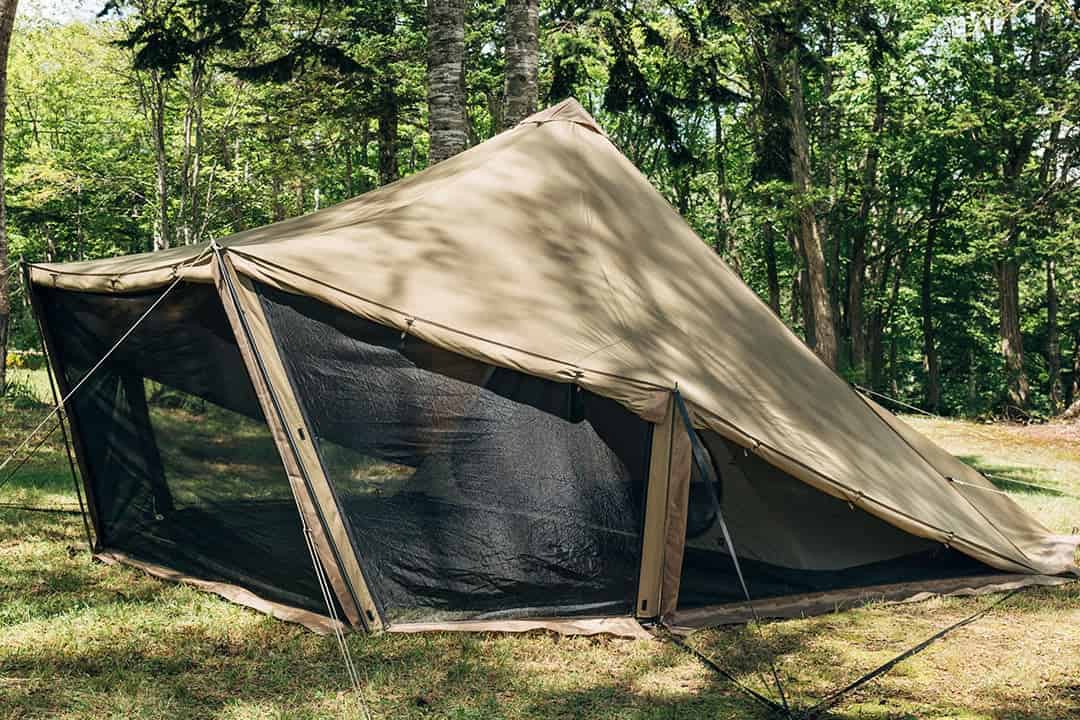 ゼインアーツ ウータL TC｜ワンポールのデメリットをカバーした2ルーム