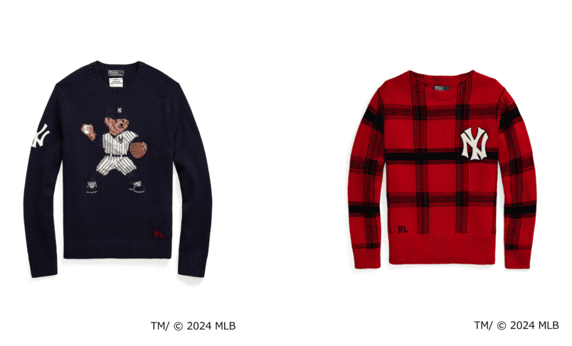 ヤンキースユニフォームのポロベアセーターも | 株式会社ヤングリーフ