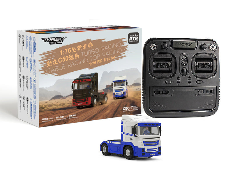 Turbo Racing C50 1:76 ラジコンセミトレーラ 比例制御RTR 技適認証