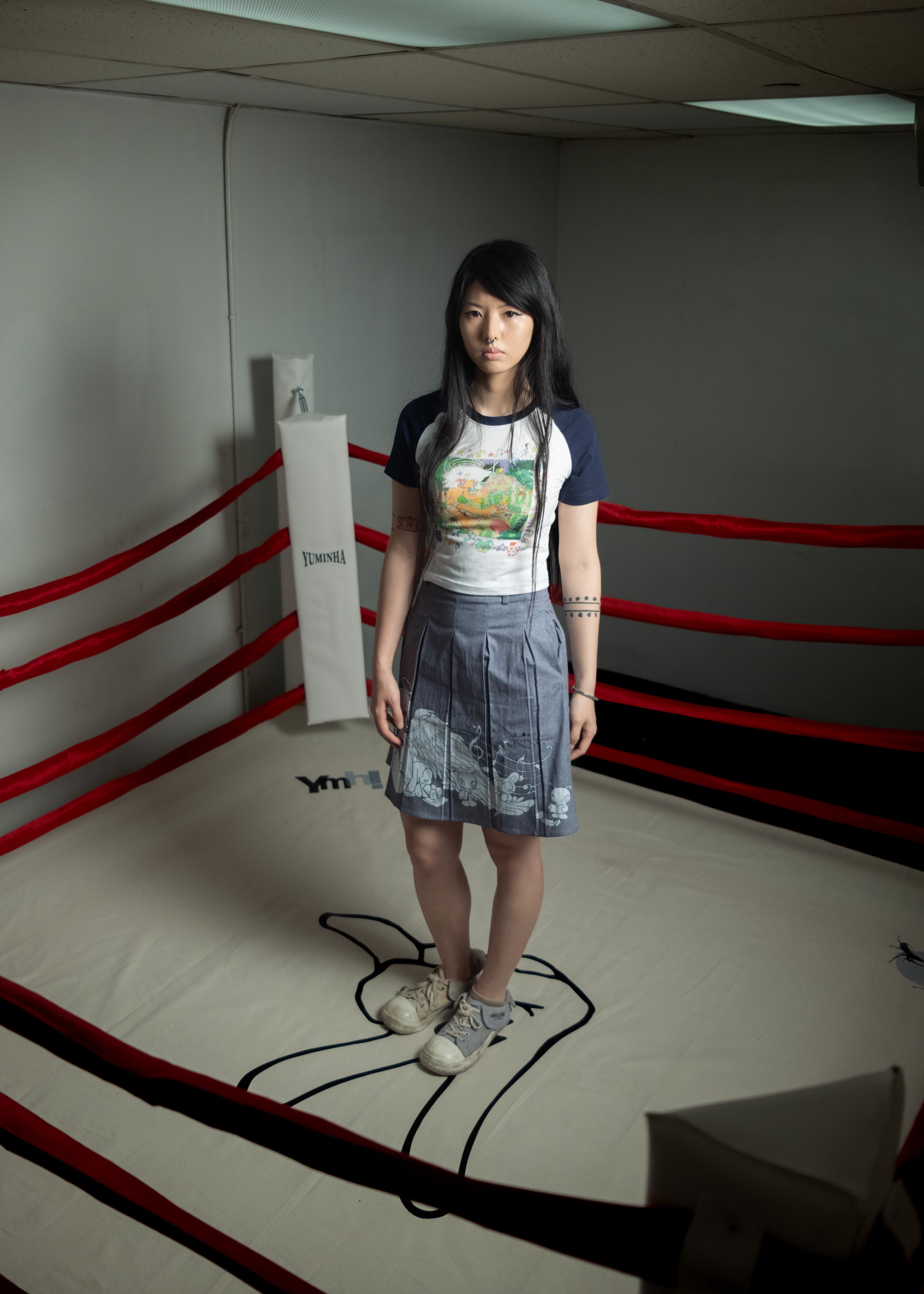 Angel Pleated Skirt – Yumin Ha