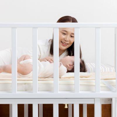 ツーオープンベッド b-side | 国産ベビーベッド製造メーカー ヤマサキ