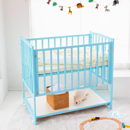 ハイタイプベッド ツーオープン（新色） | 国産ベビーベッド製造