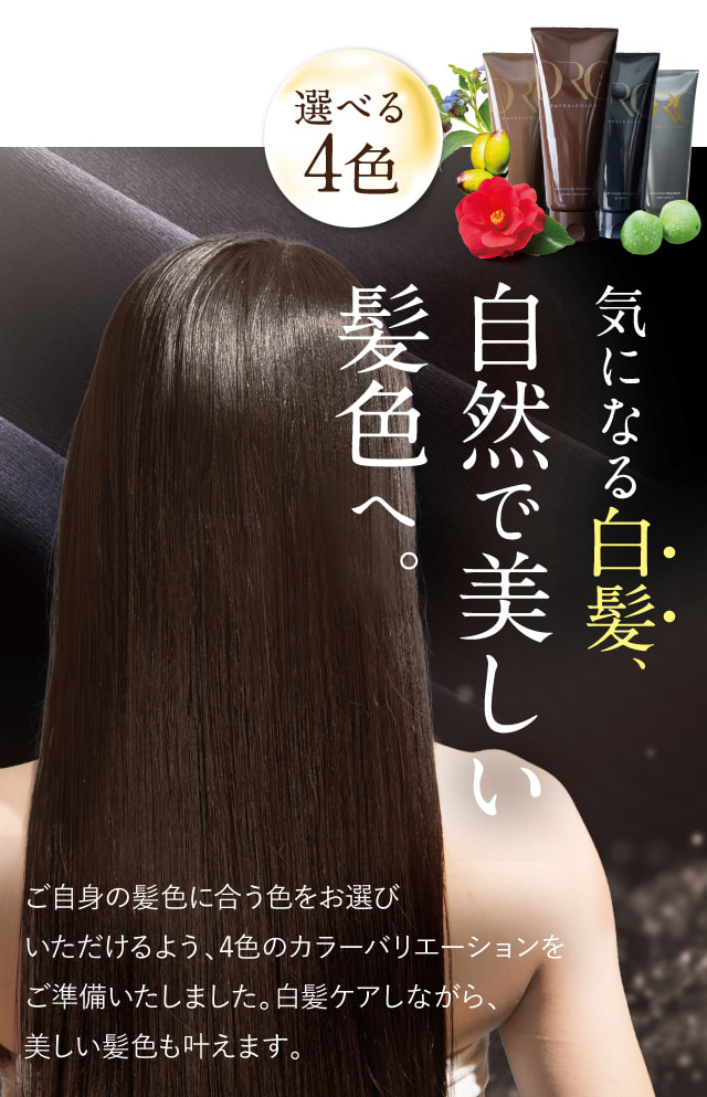 デイラルカラー -Day Ral Color- ｜ 白髪ケア：美髪カラートリートメント