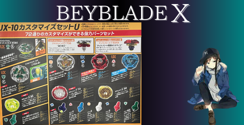 カスタマイズセットUが初心者にやさしすぎる！72通りのカスタマイズが