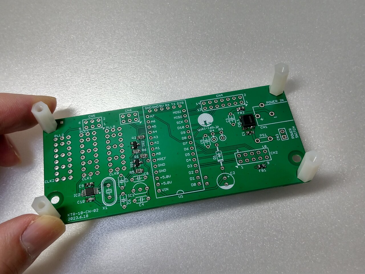 KTR-10 コントロール・PLL基板(CN-02)の作り方