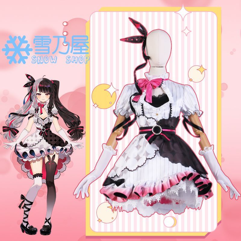 VTuber 夜見れな 日常服 コスプレ衣装