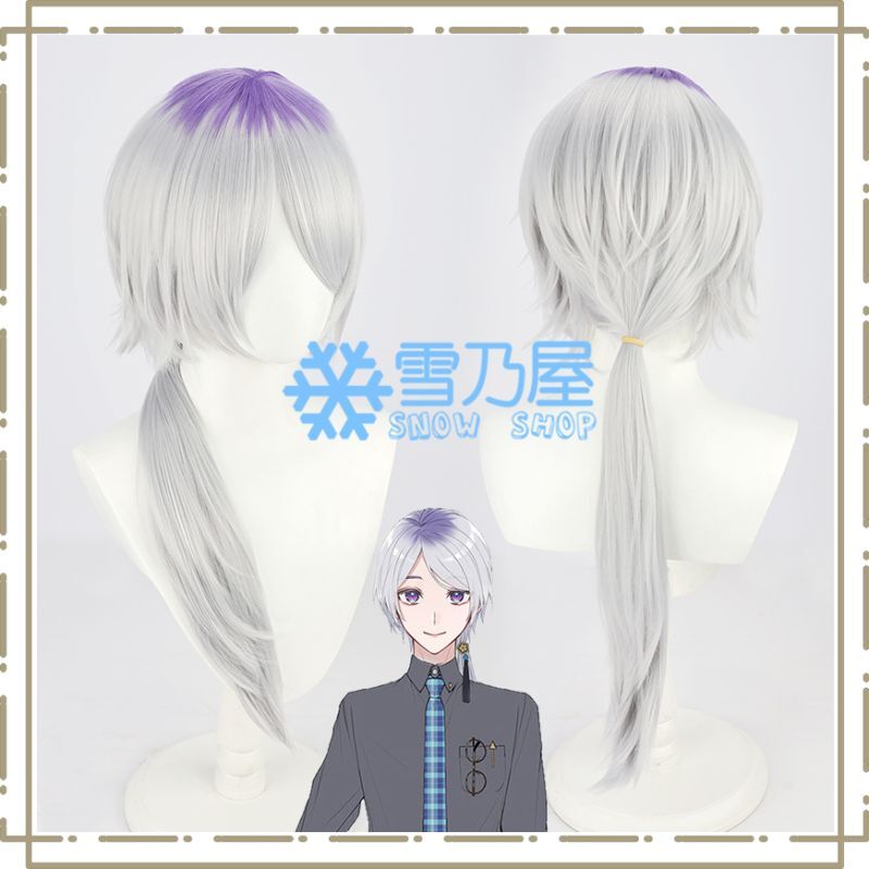 VTuber にじさんじ 弦月藤士郎 VΔLZ コスプレウィッグ