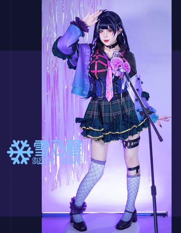 VTuber XSOLEIL Meloco Kyoran 狂蘭メロコ コスプレ衣装