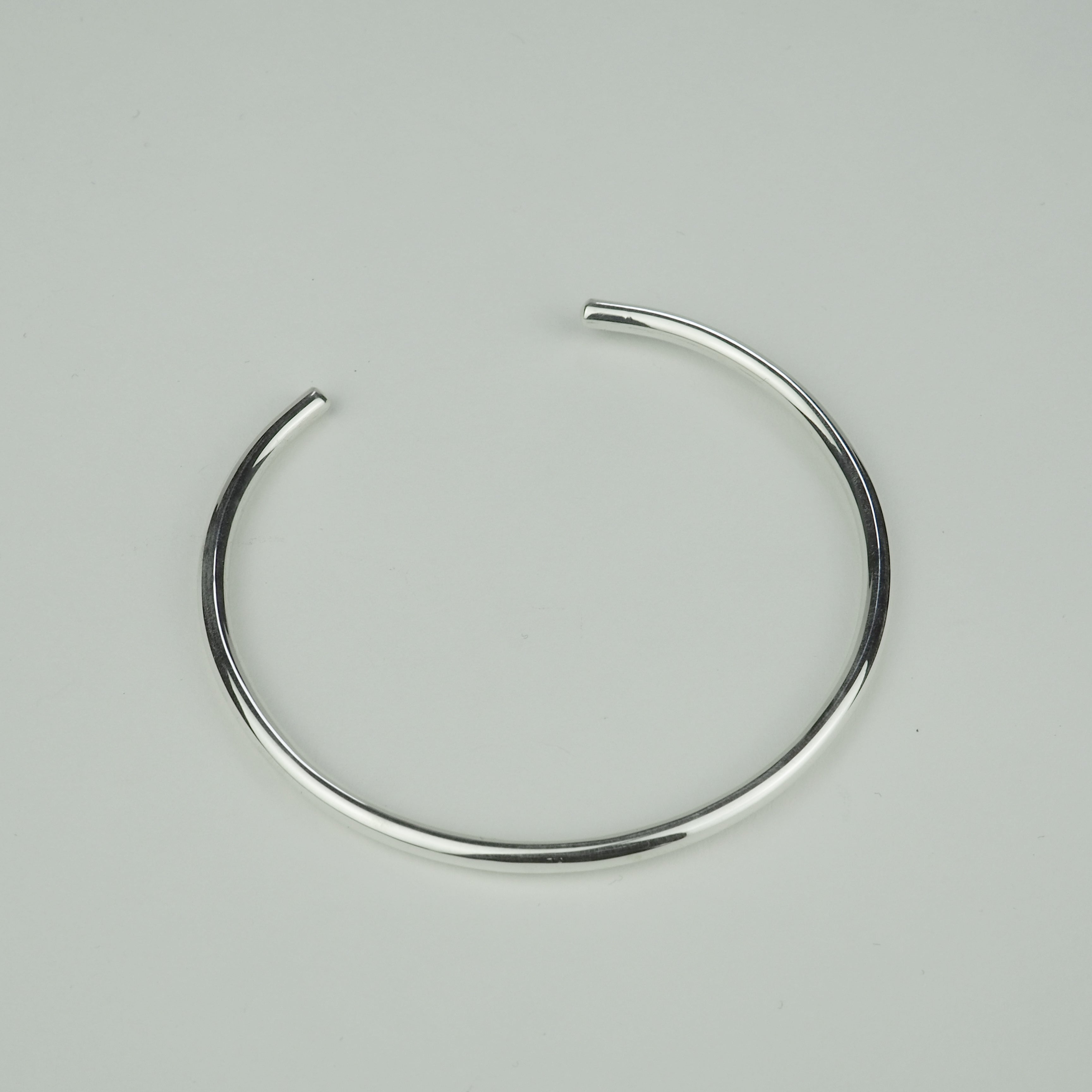 Silver Bangle -Plain- シルバー バングル – yuzen-official