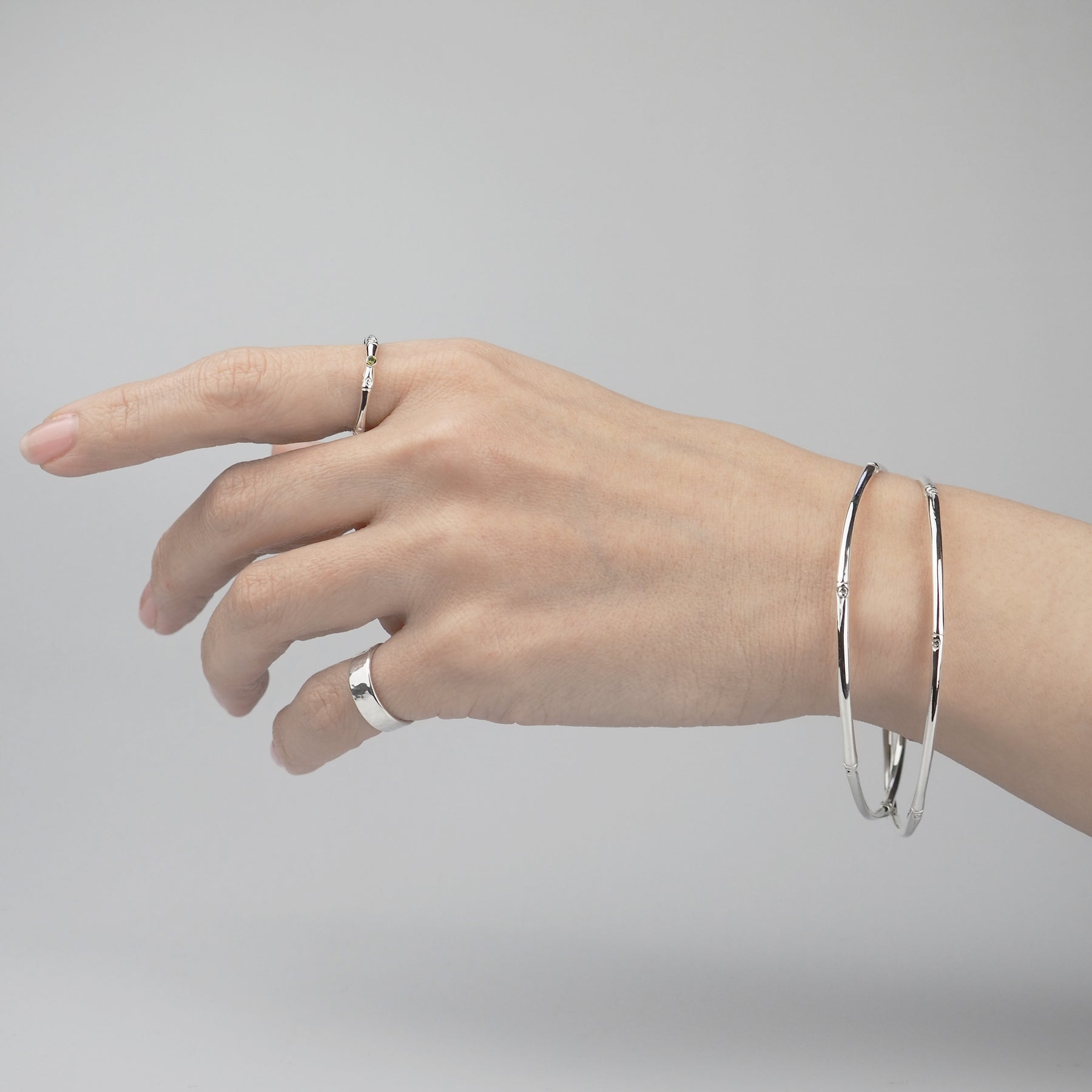 Silver Bangle -BB 001- シルバー バングル – yuzen-official