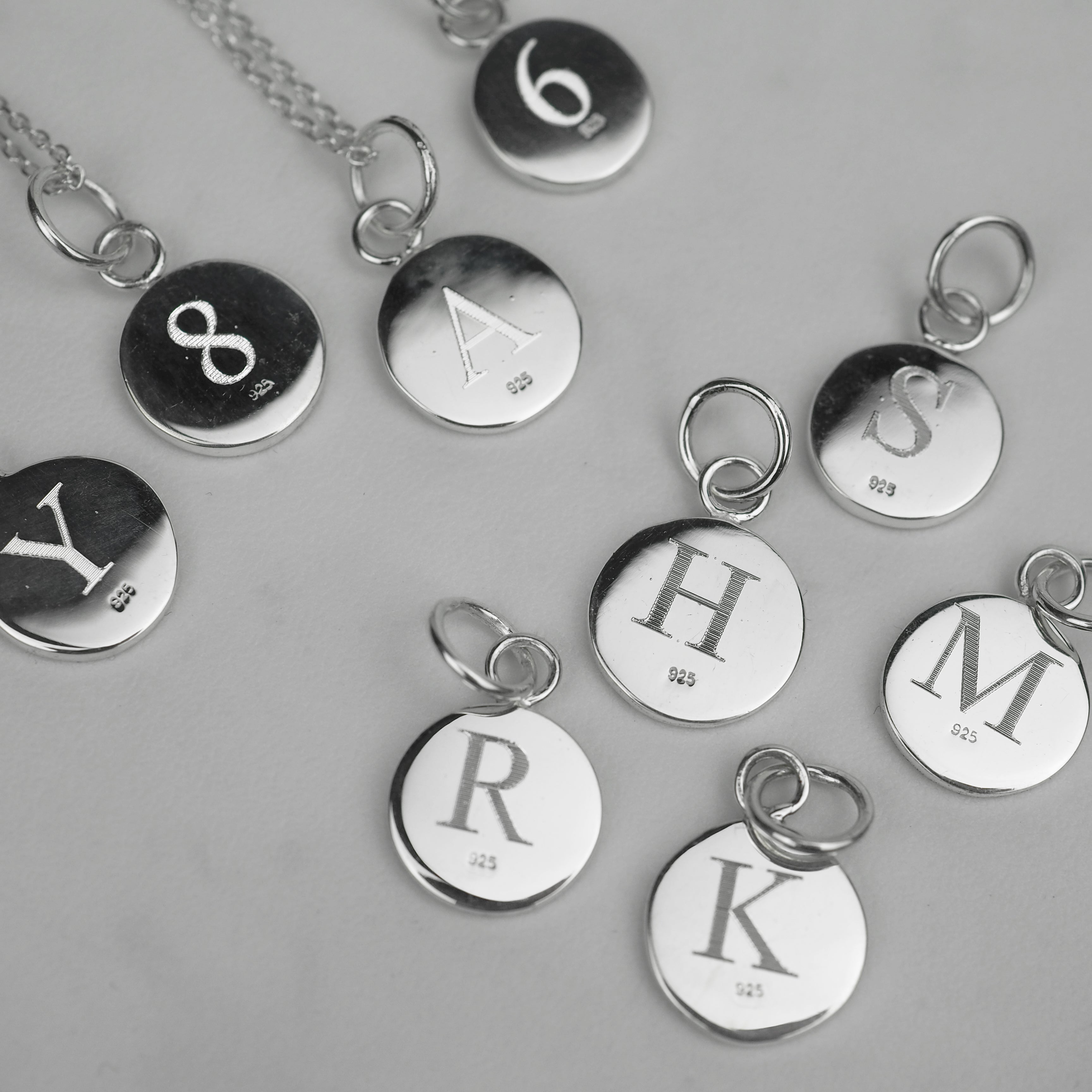 Silver Necklace -Tsuchime Initial- シルバー ネックレス – yuzen