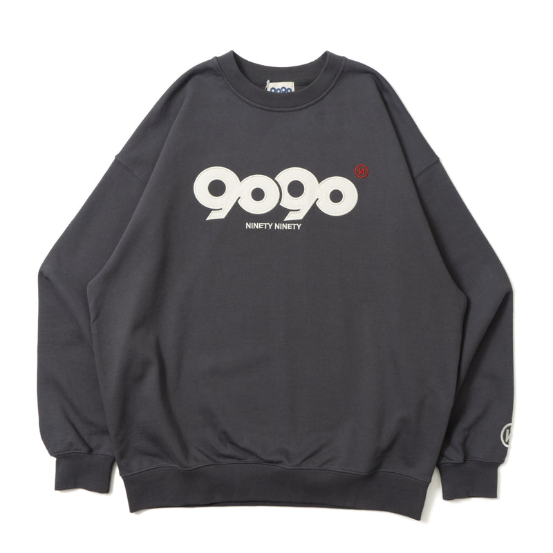 9090 OG Logo Satin Crewneck Sweat (Light) – YZ