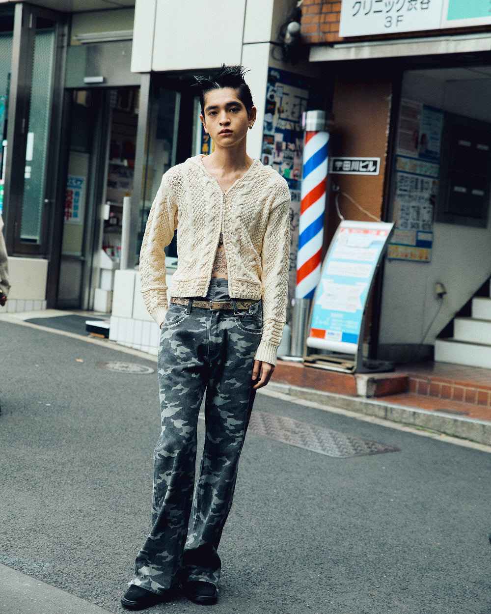 HIROKI TSUZUKI】COTTON KNIT ZIP HOODIE – YZ