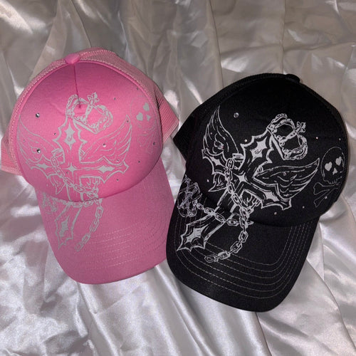 Cross Logo Mesh Cap – YZ