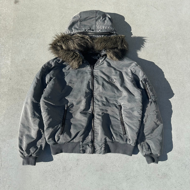 Washed Bomber Jacket – YZ