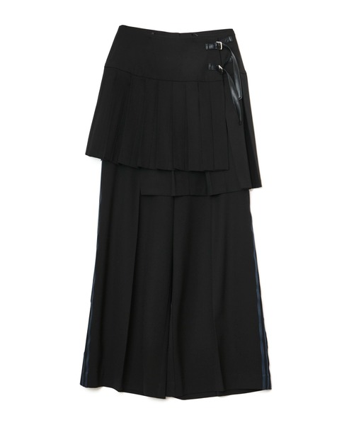 AULA AILA（アウラ アイラ） スラックス パンツ プリーツスカート