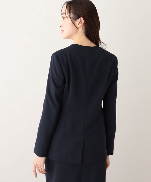 UNTITLED（アンタイトル） ジャケット ノーカラージャケット 「軽くて