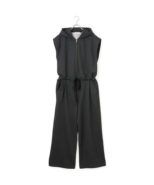 ADAM ET ROPE'（アダムエロペ） オールインワン 裏毛フーディ