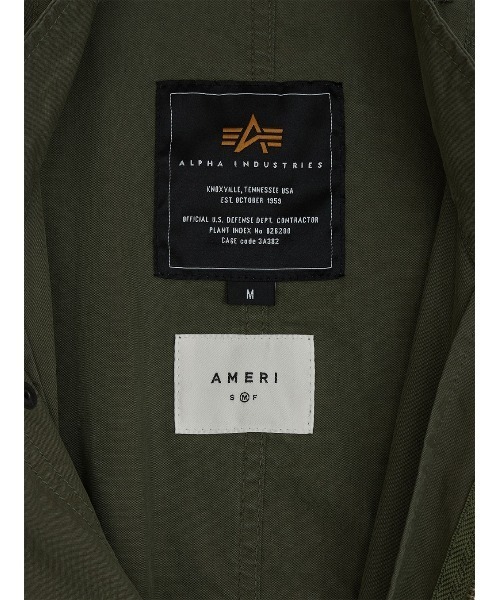 Ameri（アメリ） モッズコート コート AMERI×ALPHA M65 COAT