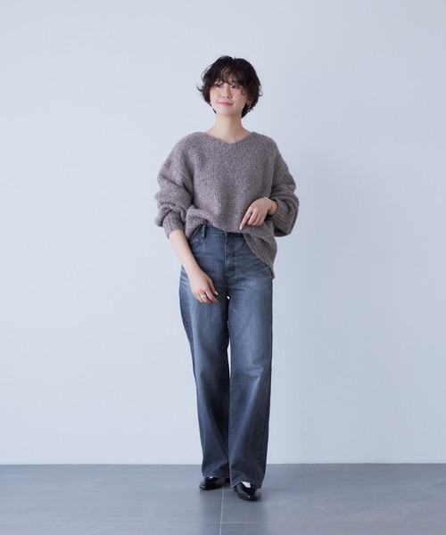 YANUK（ヤヌーク） ジーンズ デニム デニムパンツ ワイドストレート