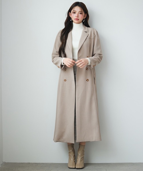 SAISON DE PAPILLON（セゾンドパピヨン） トレンチコート コート